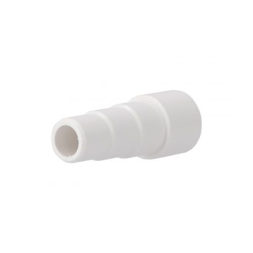 PVC ragasztható kondenzvíz átmeneti idom 16-20 mm gégecsőhöz 20 mm fehér