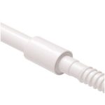 PVC ragasztható kondenzvíz átmeneti idom 16-20 mm gégecsőhöz 20 mm fehér
