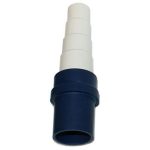 PVC ragasztható kondenzvíz átmeneti idom 14-20 mm gégecsőhöz 20 mm gumis