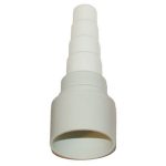 PVC ragasztható kondenzvíz átmeneti idom 14-20 mm gégecsőhöz 32 mm gumis