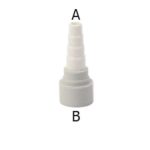 PVC ragasztható kondenzvíz átmeneti idom 14-20 mm gégecsőhöz 32 mm gumis